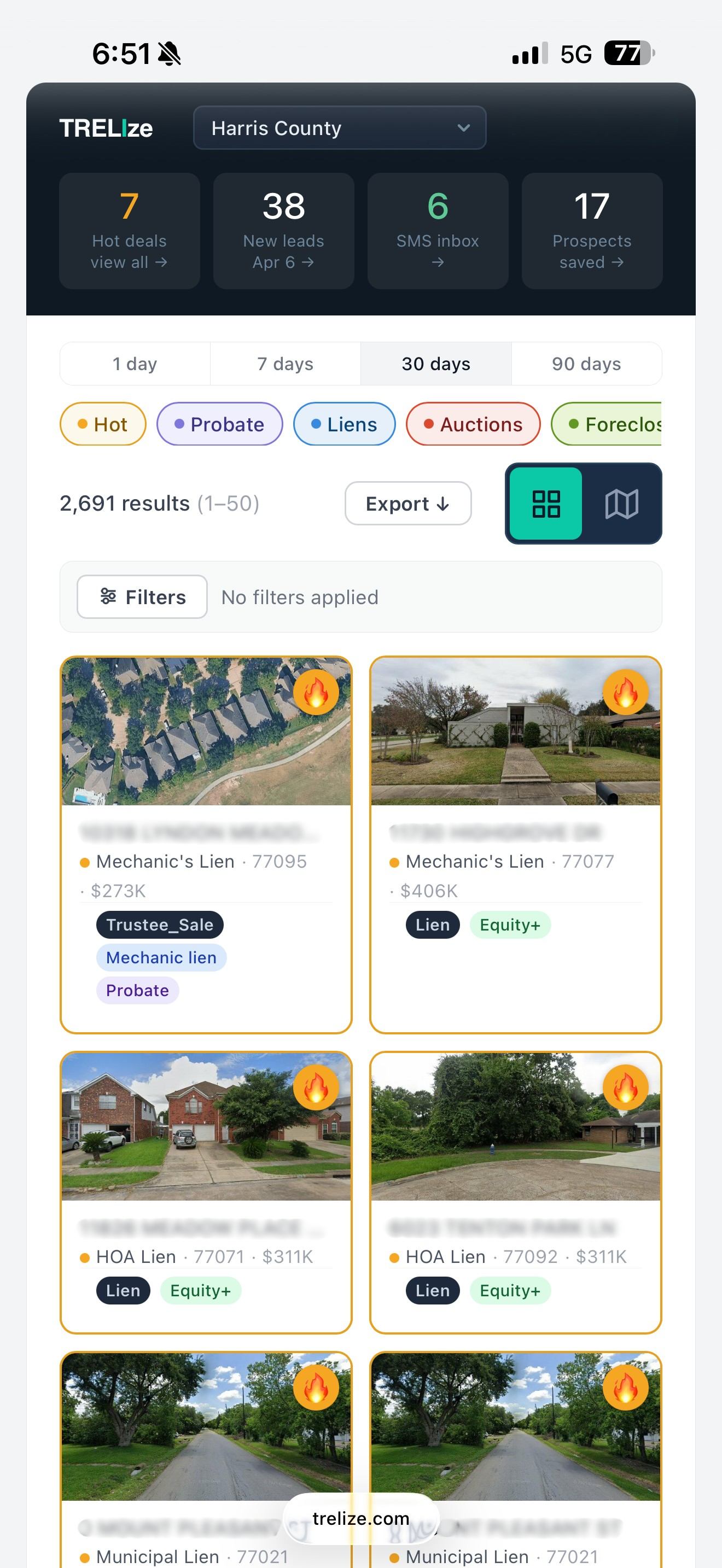 TRELIze screenshot